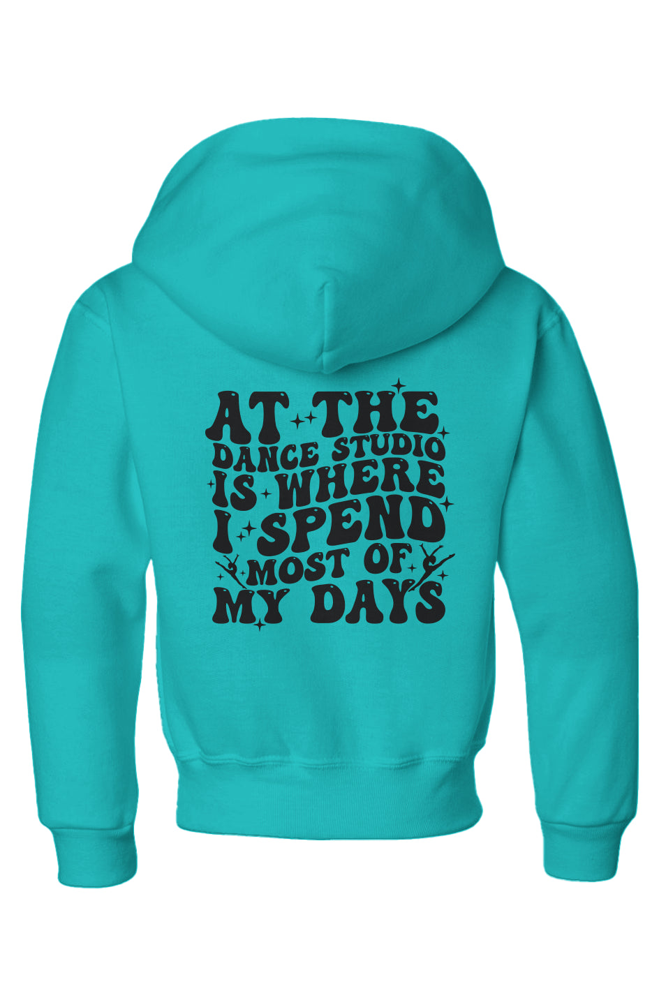 Where I Spend Most of My Days Hoodie