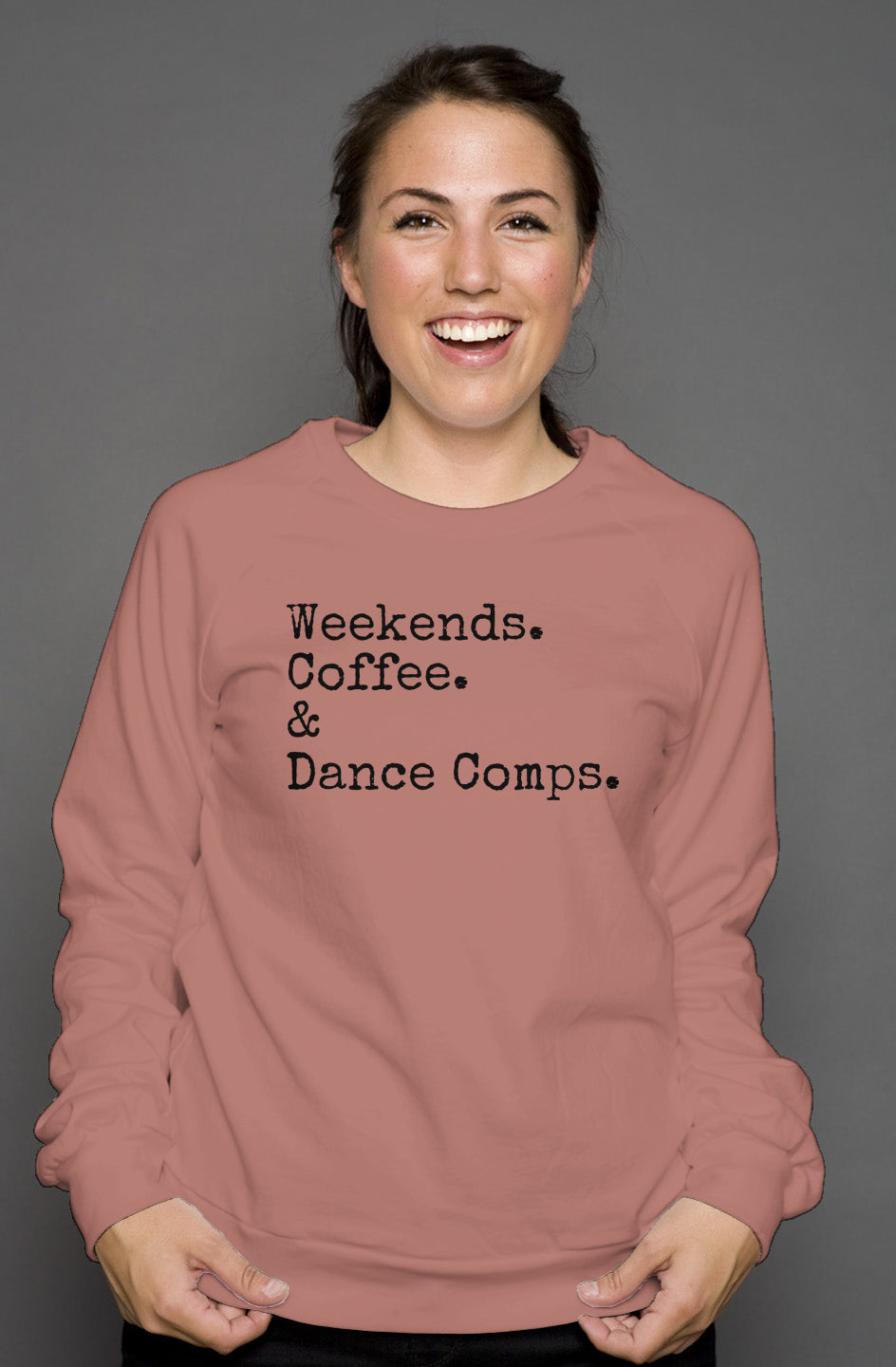unisex crew neck sweatshirt