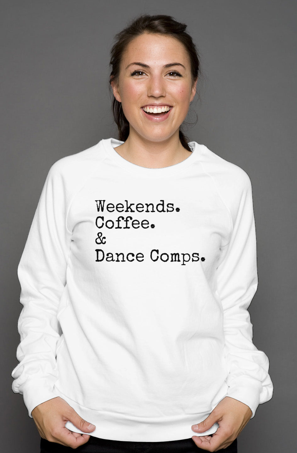 unisex crew neck sweatshirt