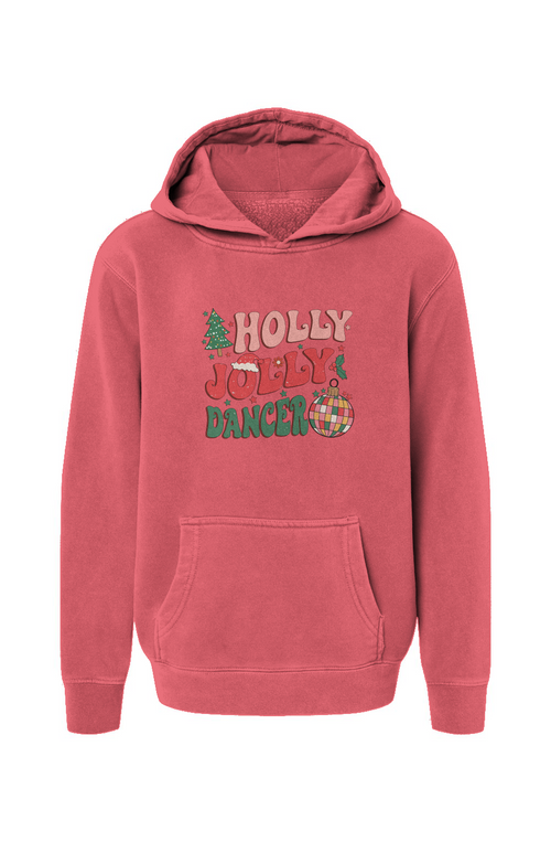 Holly Jolly Dancer Youth Hoodie