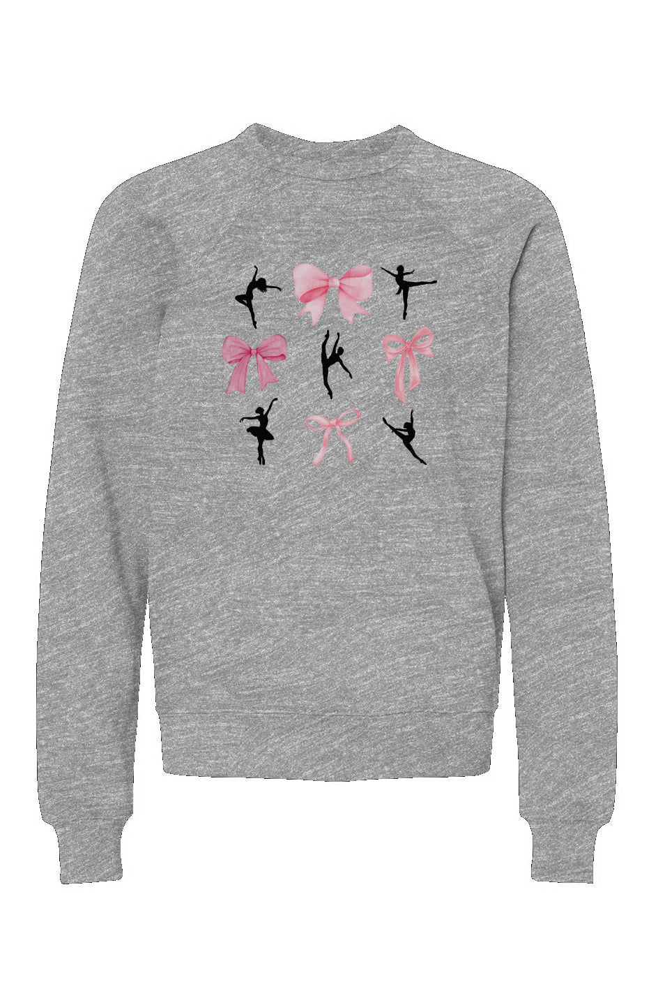 Pink Bow Obsessed Crew Neck Sweatshirt
