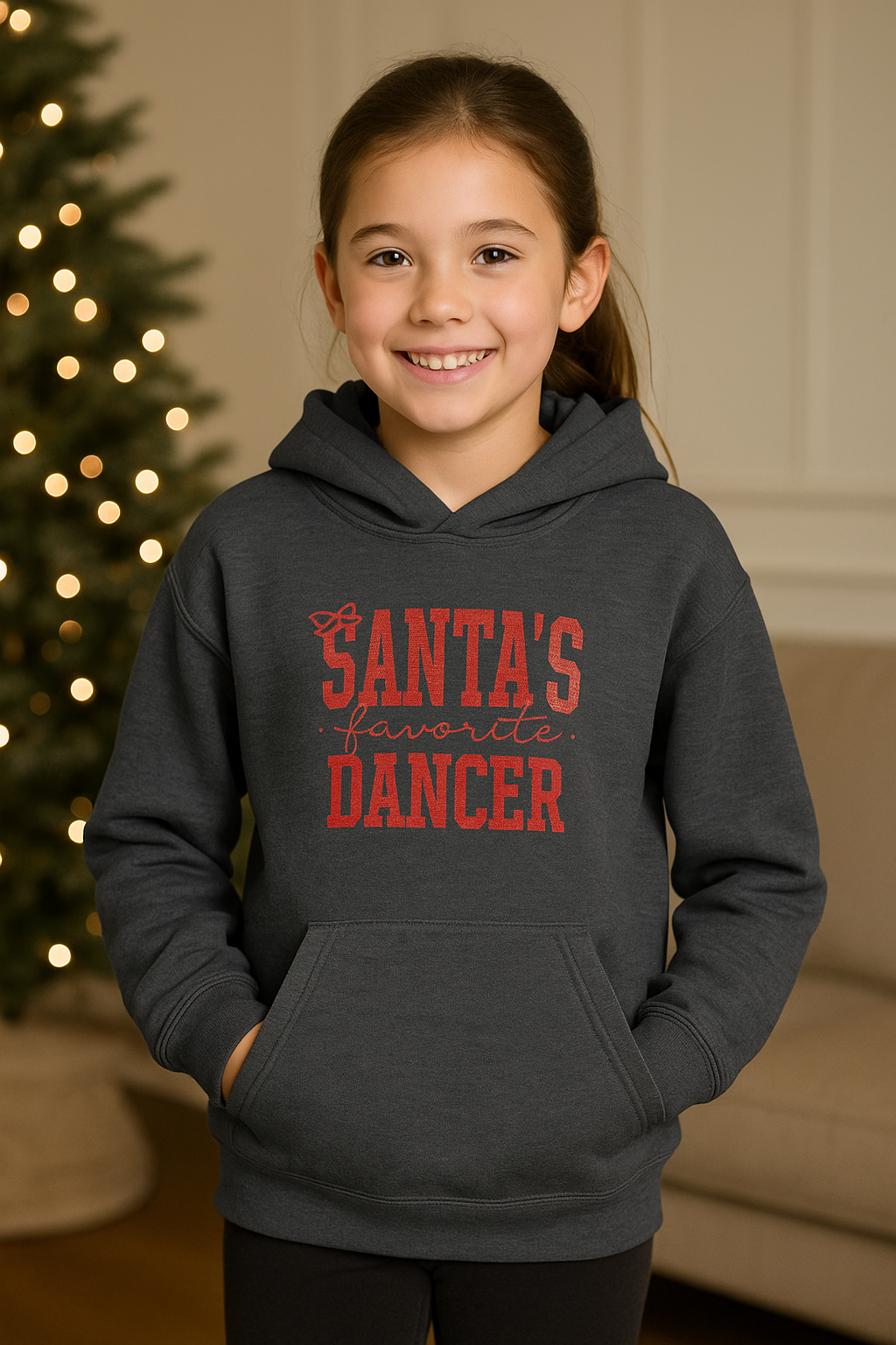 Santa's Favorite Dancer Hoodie